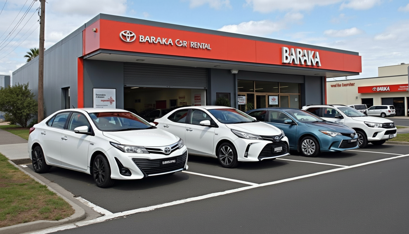 Baraka Car Rentals location at 16 Ishtar Street Tarneit