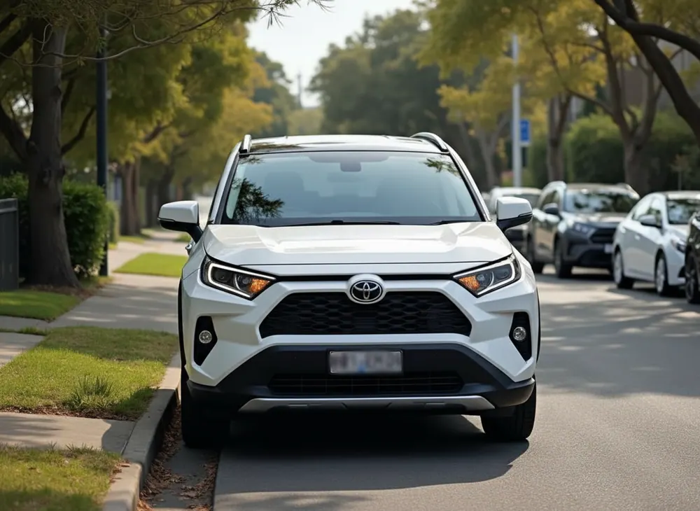 Toyota RAV4 Hybrid SUV hire Werribee for families and rideshare