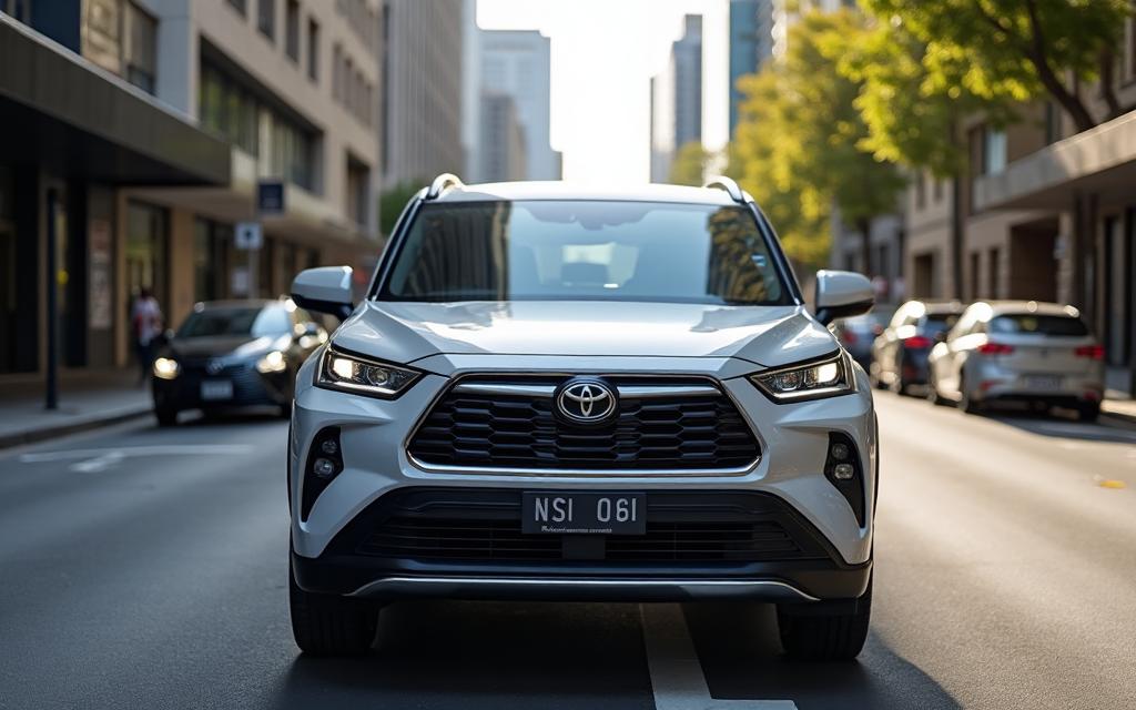 Toyota Kluger Hybrid 7-seater car rental Melbourne – Baraka Car Rentals